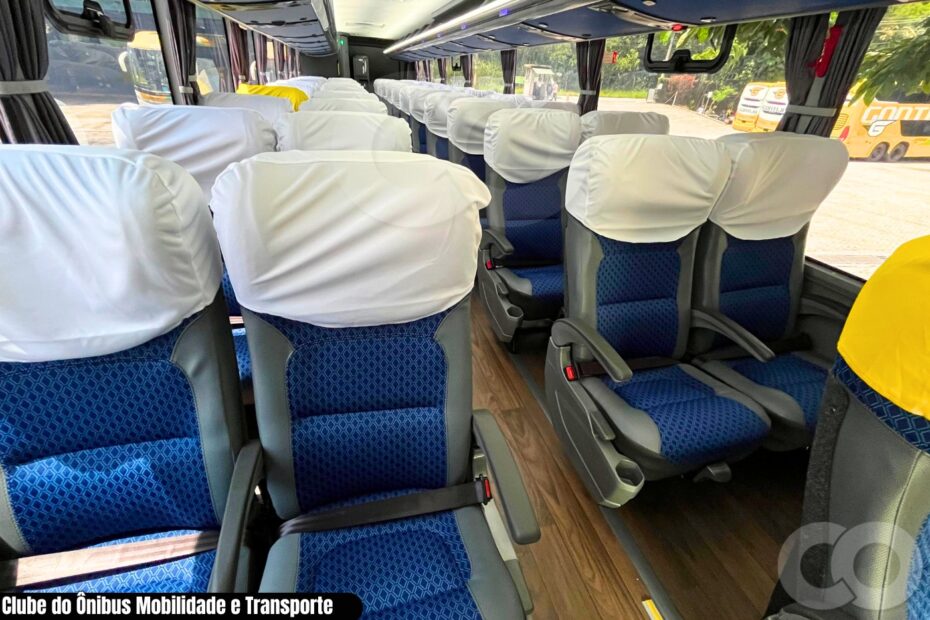 Ônibus Gontijo por dentro