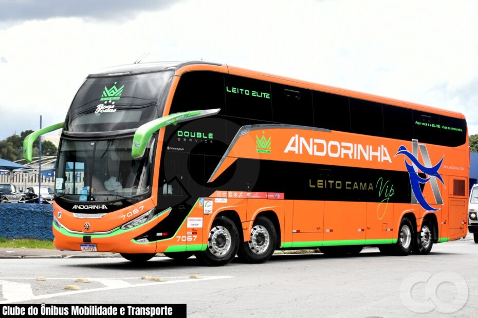 Ônibus Leito Andorinha Marcopolo G8 Double Decker