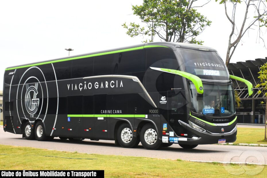 Ônibus Leito Garcia Marcopolo G8 Double Decker Viação Garcia