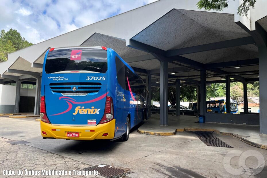 Rodoviária de Águas de Lindóia Foto Empresa Fênix