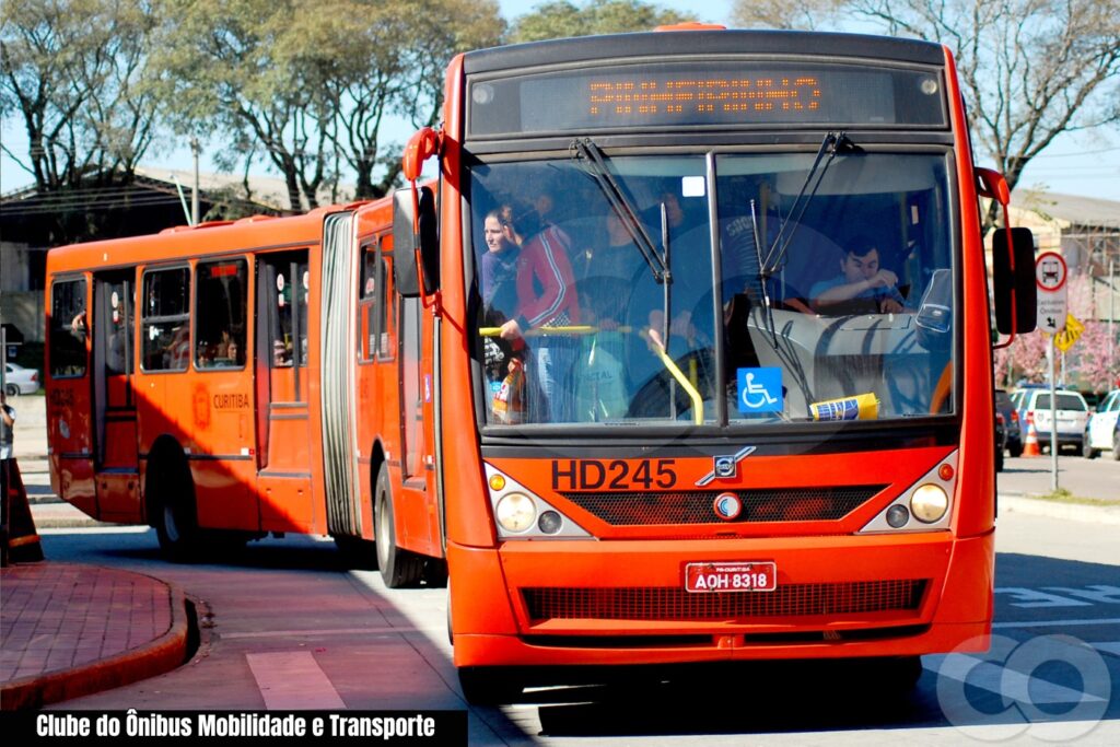 Terminal Pinheirinho Curitiba Ônibus Biarticulado
