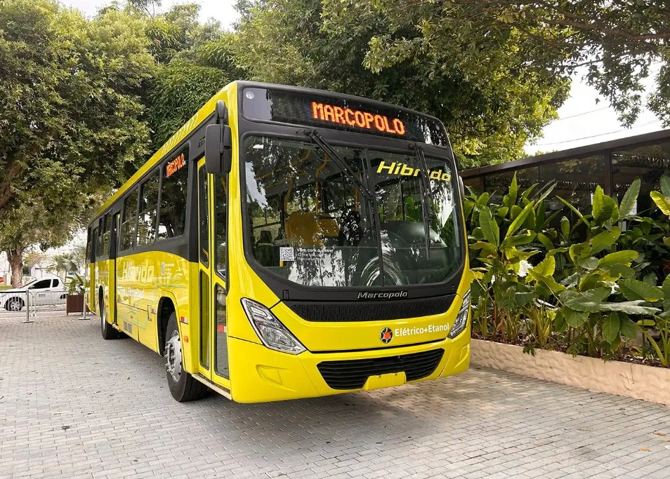 Marcopolo Torino ônibus urbano híbrido à etanol (4)