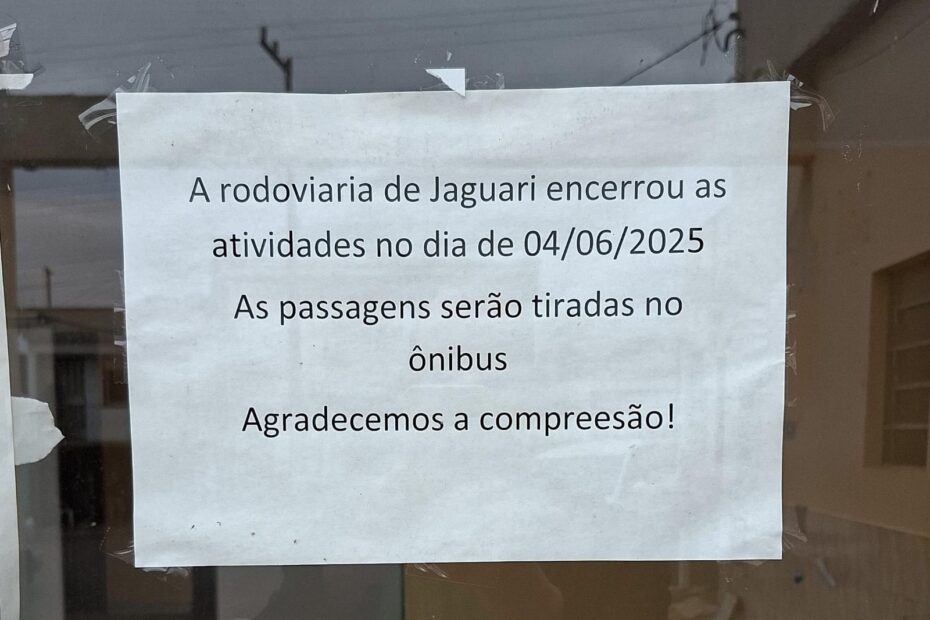 Rodoviária de Jaguari-RS-